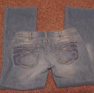 Sexy fit NICE Silver women's jeans. 31/30